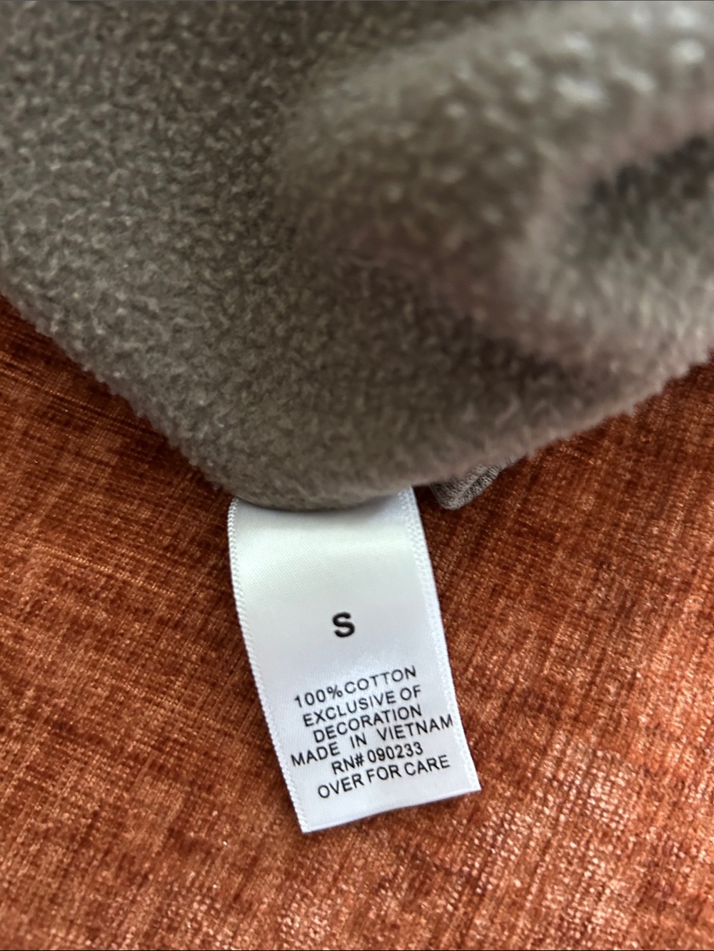 Essentials Fear of God Brown Logo Pullover Hoodie small - Picture 5 of 5